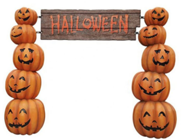 Halloween Fiberglass Decor